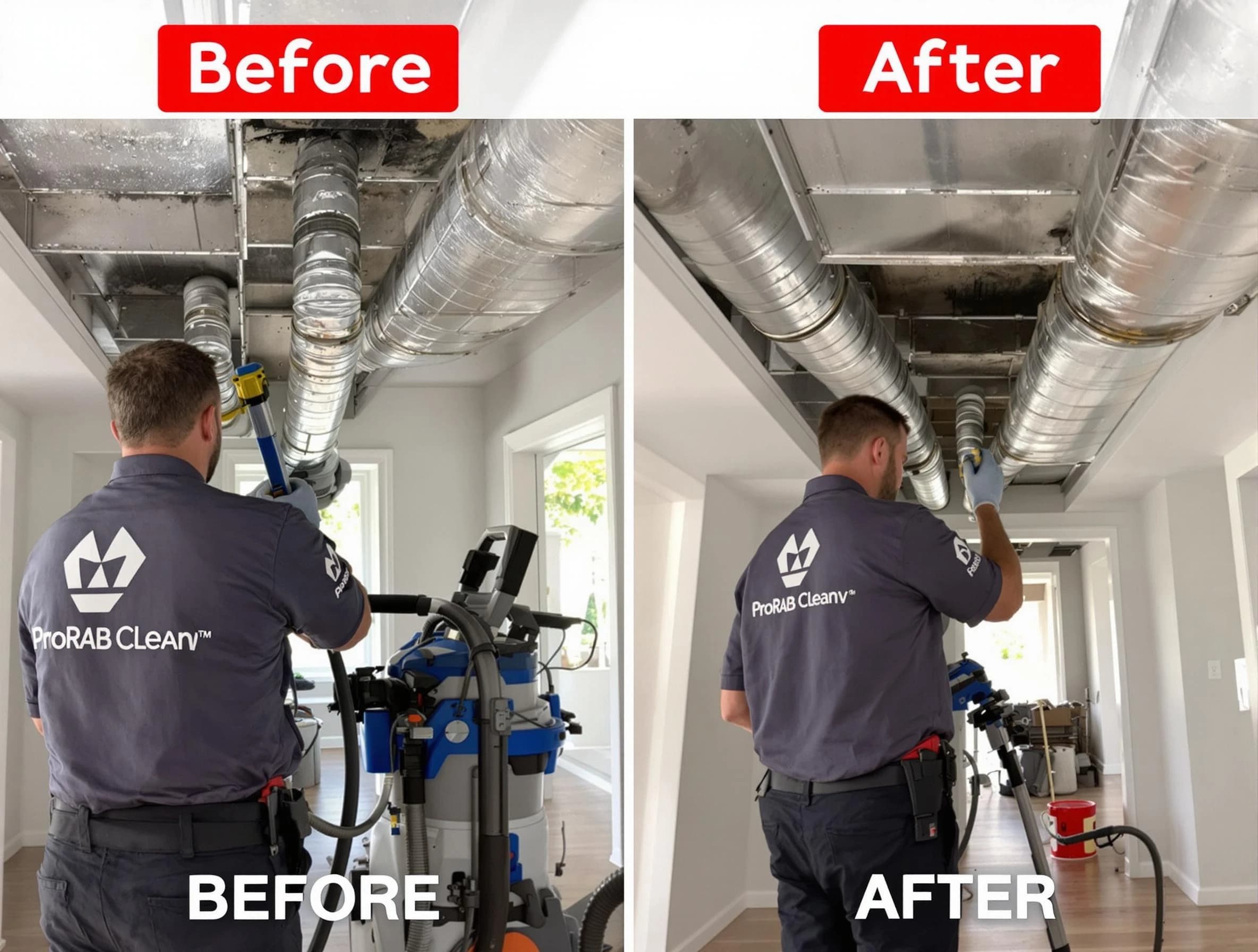 Bensley Air Duct Cleaning expert performing thorough residential duct cleaning in a Bensley home