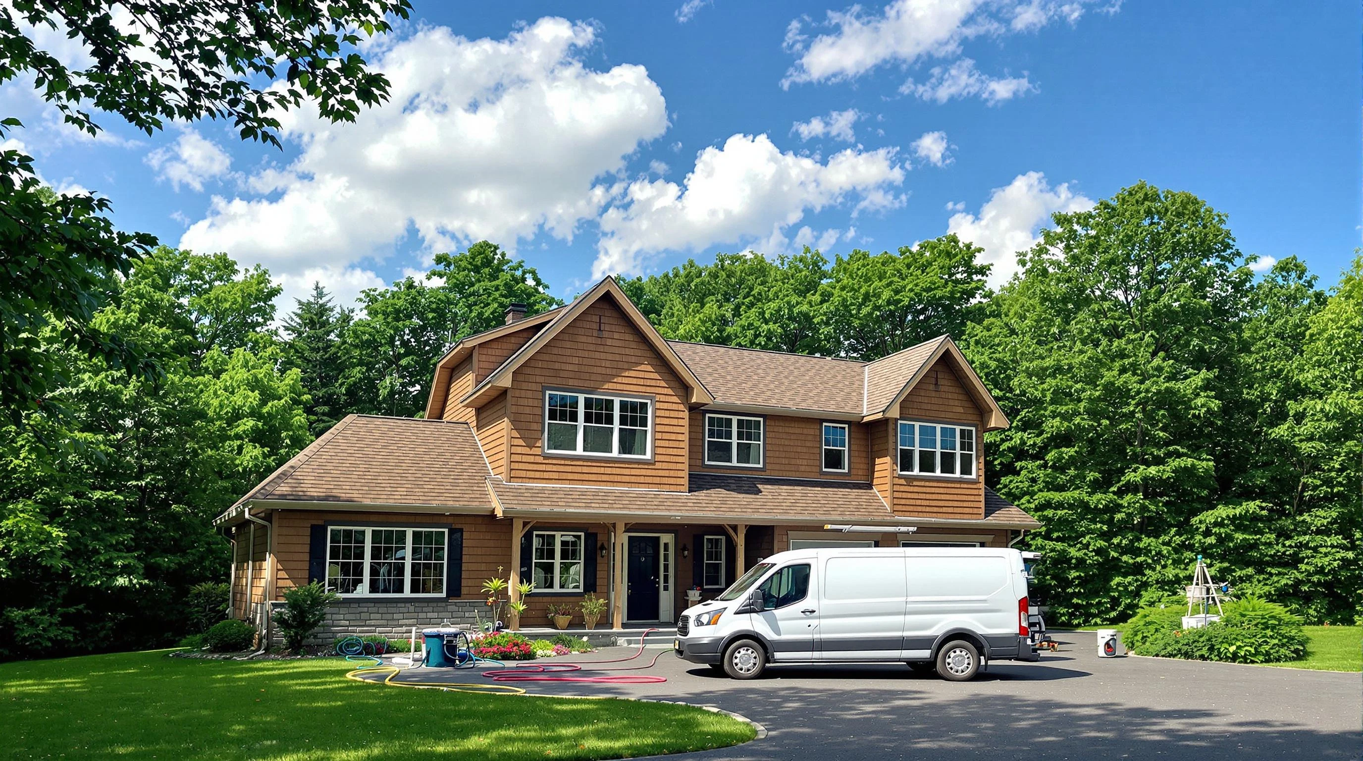 Bensley Air Duct Cleaning air duct cleaning crew working in Meadowbrook, VA