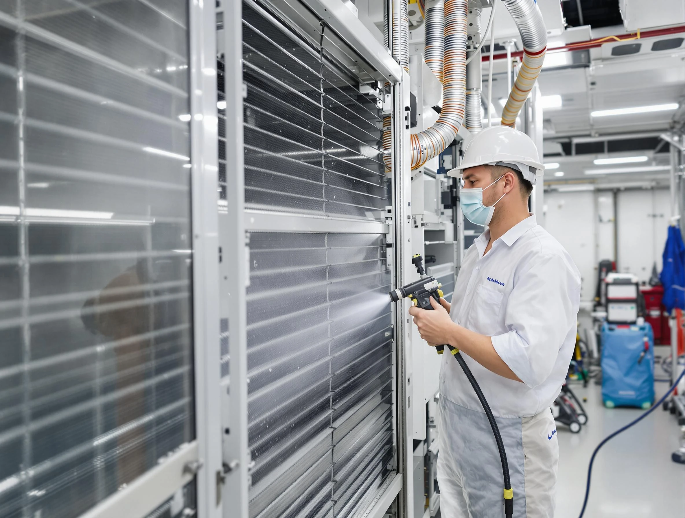 Professional AC coil cleaning by Bensley Air Duct Cleaning in Bensley